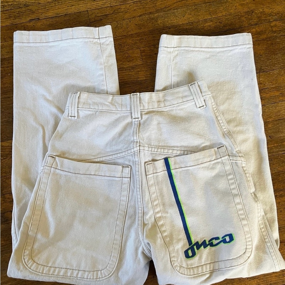 JNCO Jeans with Blue and Green Detail